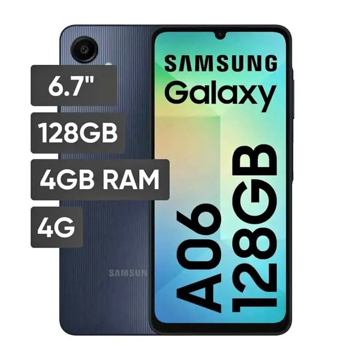 Samsung Galaxy A06 128gb - 4gb RAM 6.7" 4g