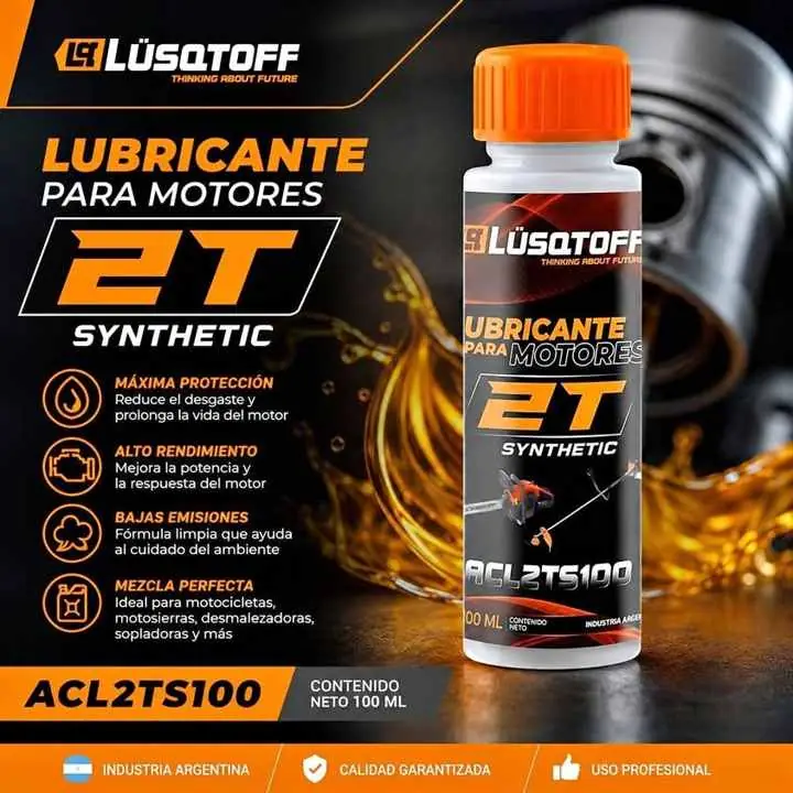Aceite Sintético 2T 100cc Lusqtoff
