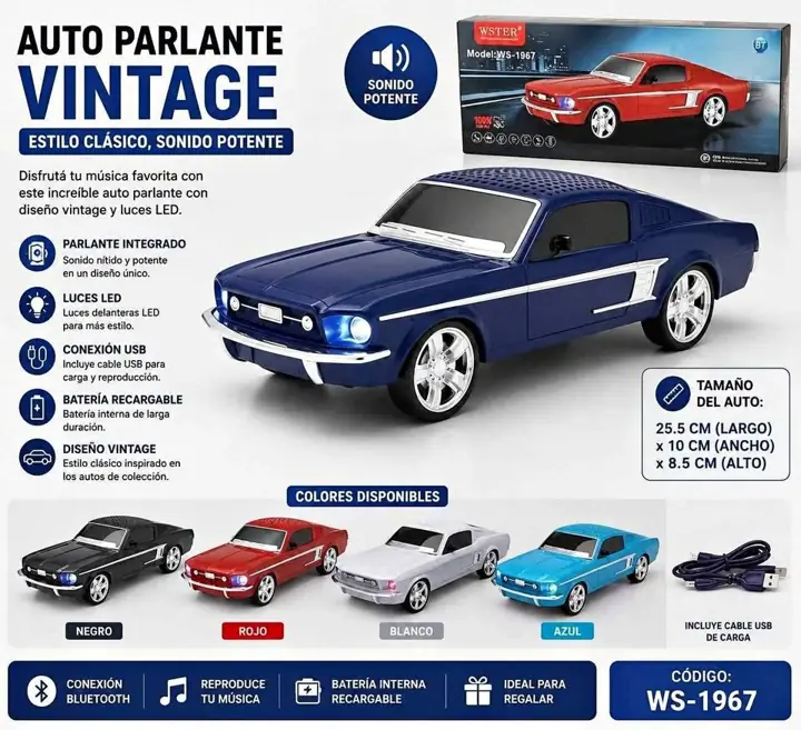 Auto parlante vintage
