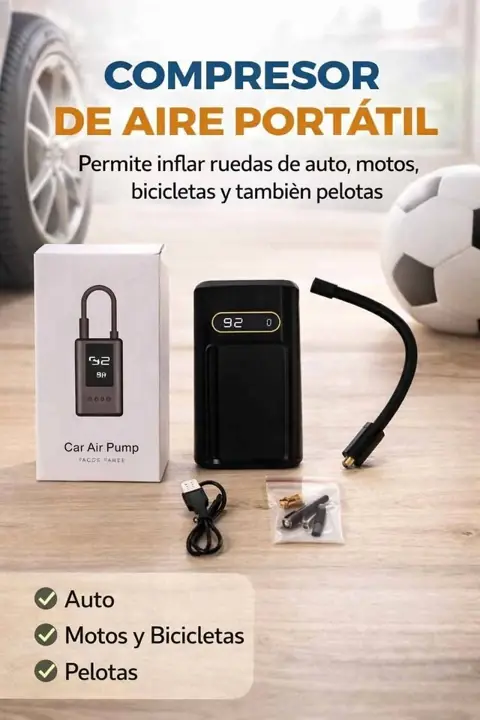 Compresor de aire portatil