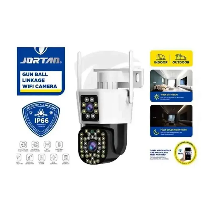Camara de seguridad WiFi doble domo 5G jortan