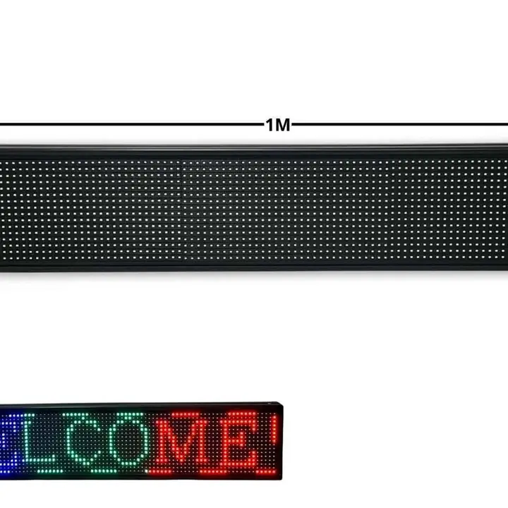 Cartel LED RGB programable