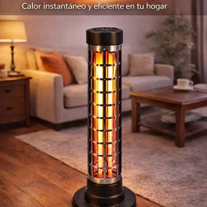 Estufa de cuarzo 2 velas