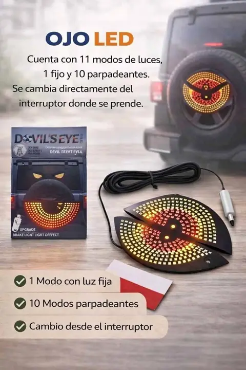 Ojo led camioneta/auto