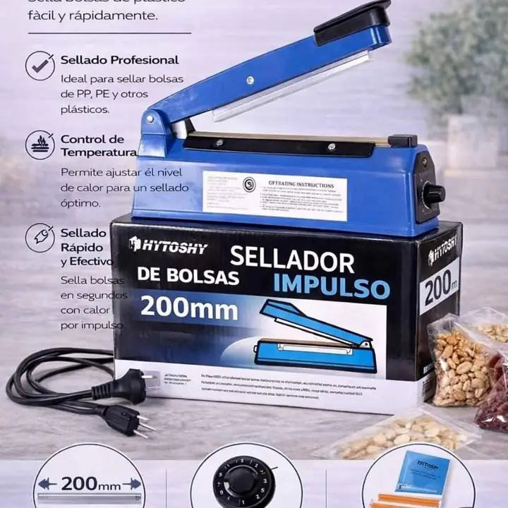Sellador de bolsas oryx