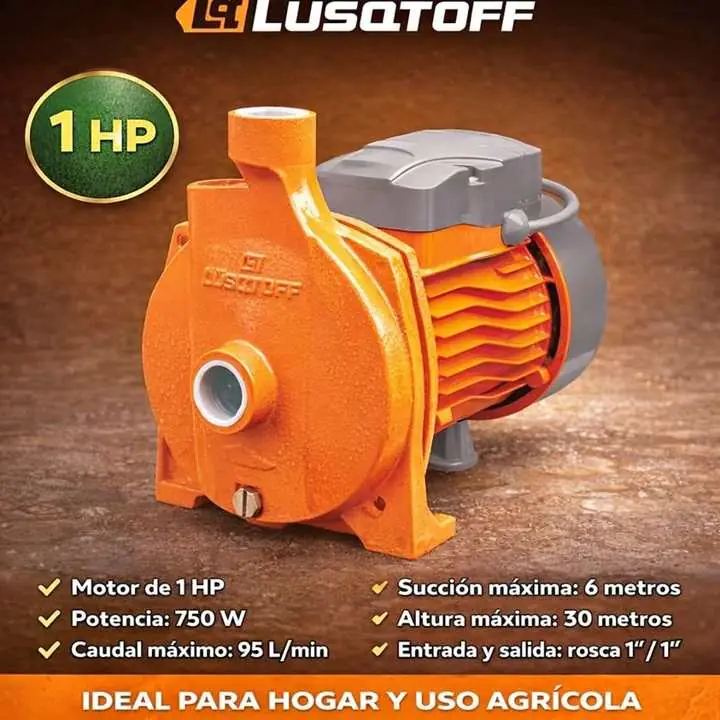 Bomba Centrifuga 1 Hp Lusqtoff