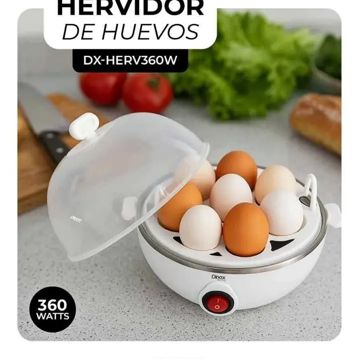 Hervidor de huevos 360W coccion rapida
