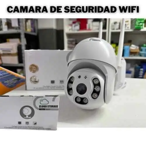 Camara de seguridad WiFi con intercomunicador
