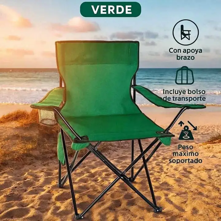 Silla plegable camping