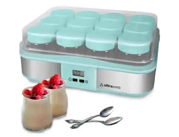 Yogurtera 12 jarros - 1 litro - Ultracomb