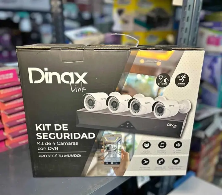 Kit de camaras de seguridad con dvr - dinax