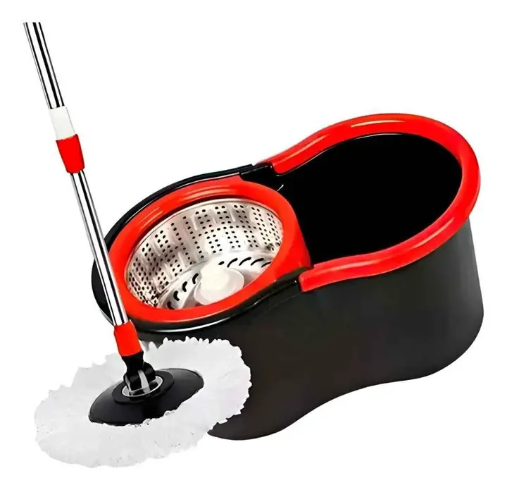 Mopa rotativa lampazo negro con rojo