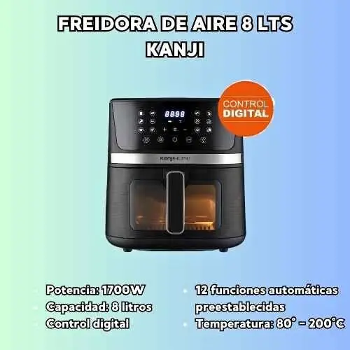 Freidora de aire Kanji 8 Litros