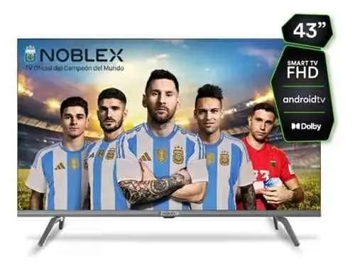 Smart tv 43" Noblex - Android Dv43x7180
