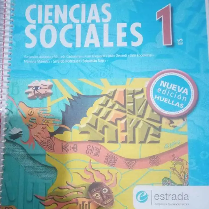 Libro de historia 1 edición huellas . Estrada