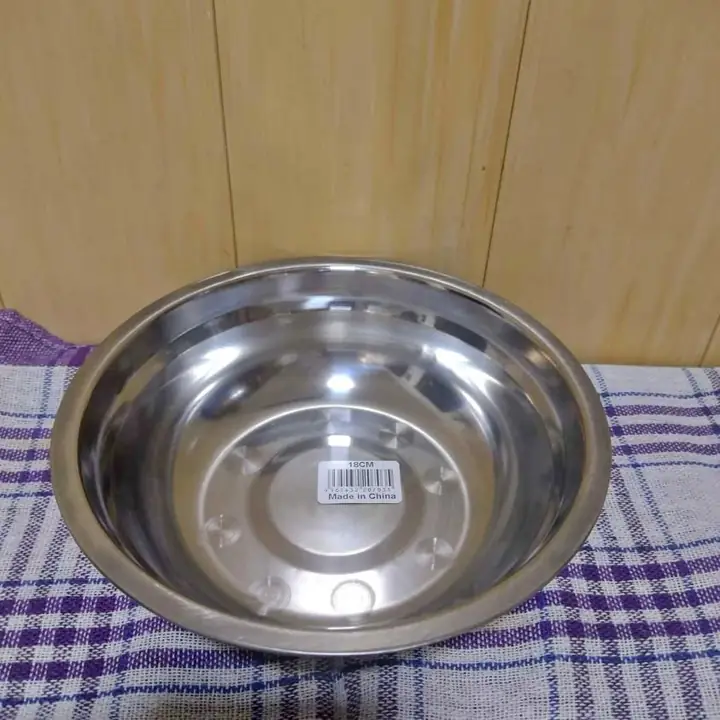 Ensaladera para gastronomía 24 cm en acero inoxidable venta x mayor