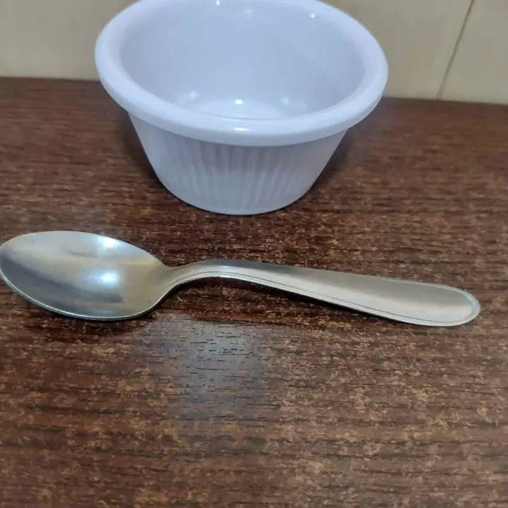 Cazuelitas de melamina blanca 7 cm venta x mayor