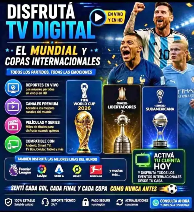 TV digital pack fútbol