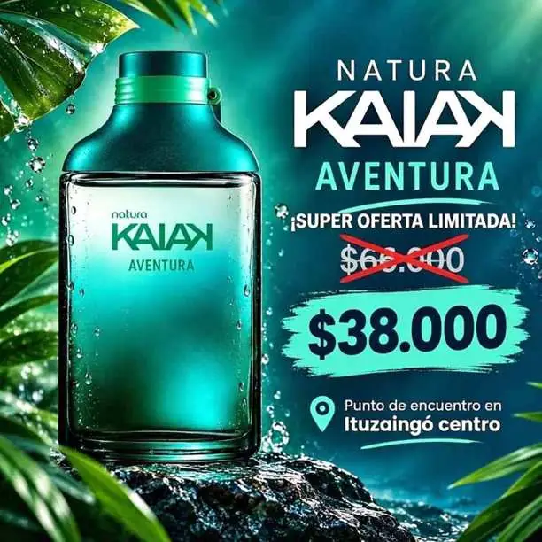 Perfume masculino Natura kaiak aventura