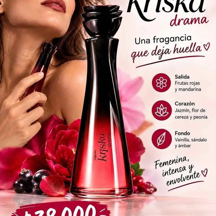 Perfume femenino Natura kriska drama