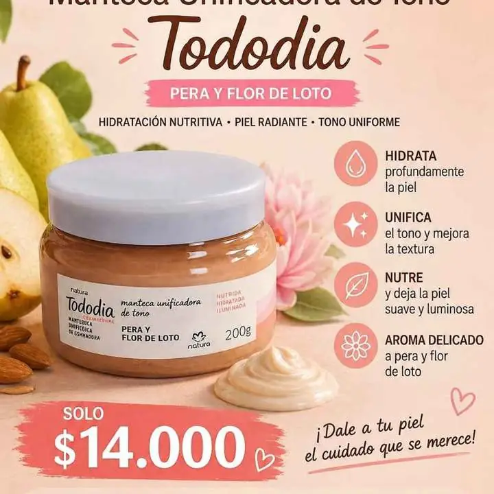 Manteca unificadora de tomo Natura