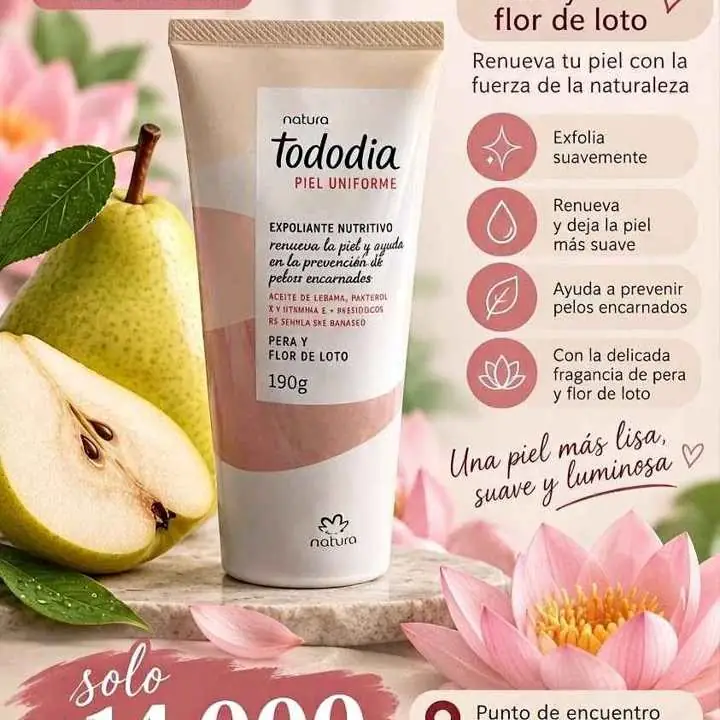 Exfoliante nutritivo Natura tododia