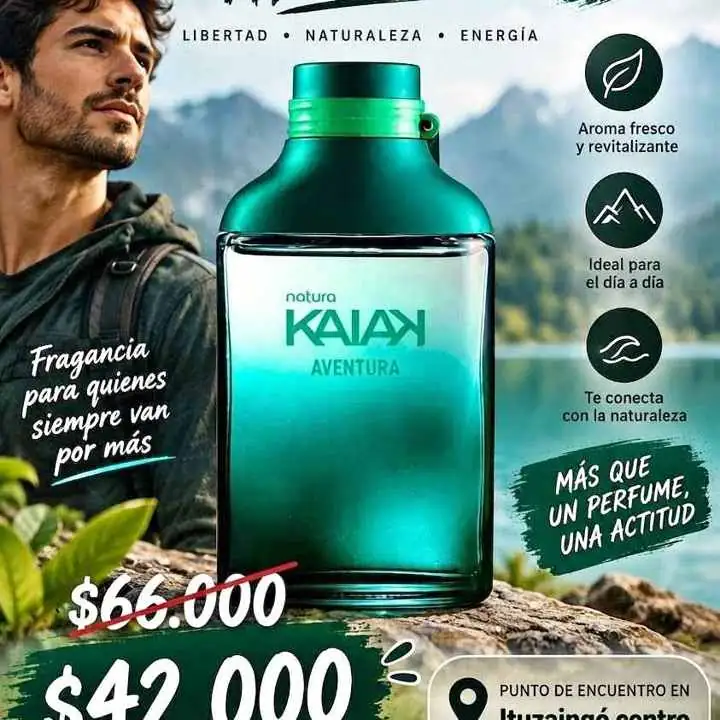 Perfume Natura Kaiak aventura