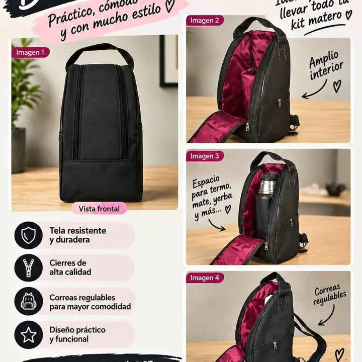 Bolso matero Marcel