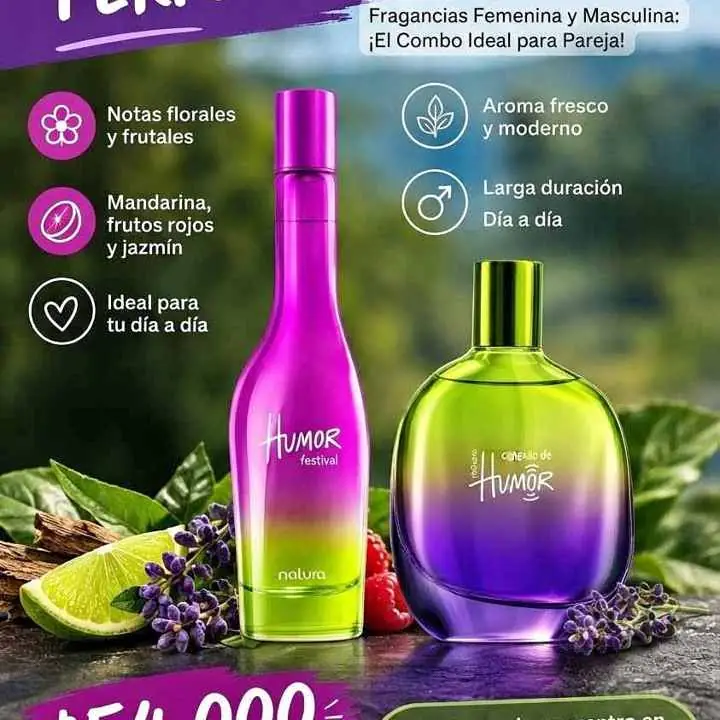 Combo humor masculino y femenino