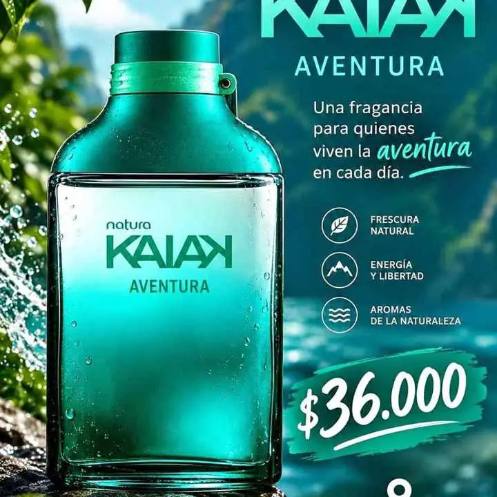Perfume masculino Natura kaiak aventura