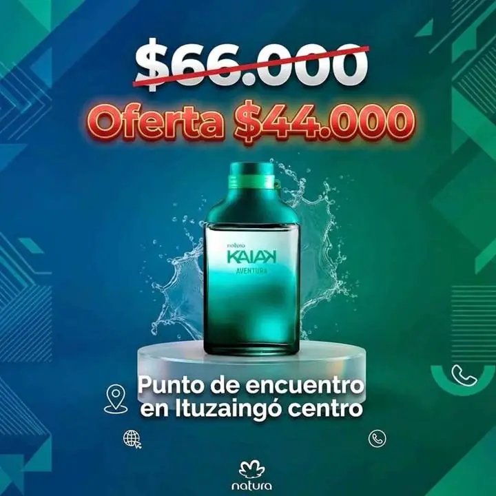 Perfume Natura kaiak aventura