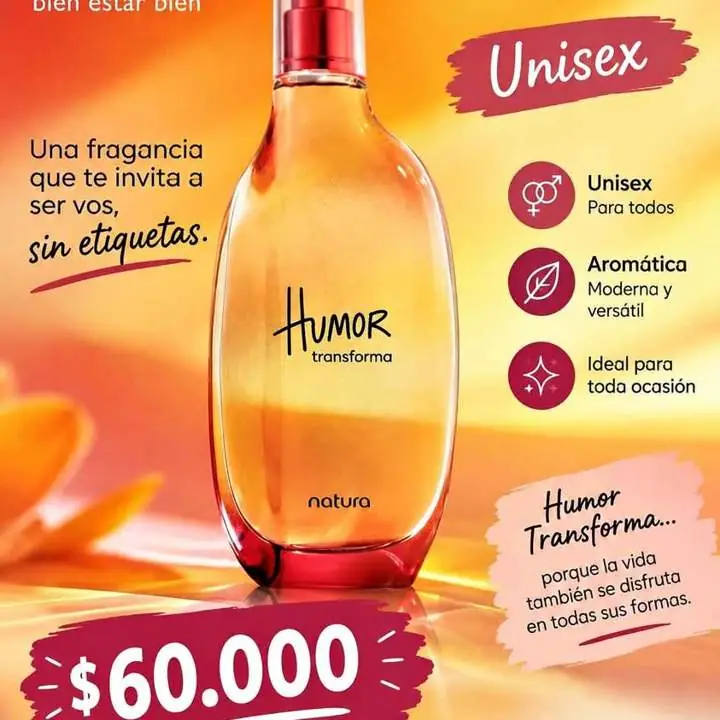 Perfume unisex Natura humor transforma