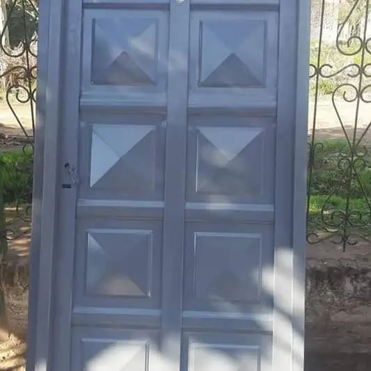Puerta chapa simple $ 9,500. Puerta doble chapa $ 11,000. portones. wtsp