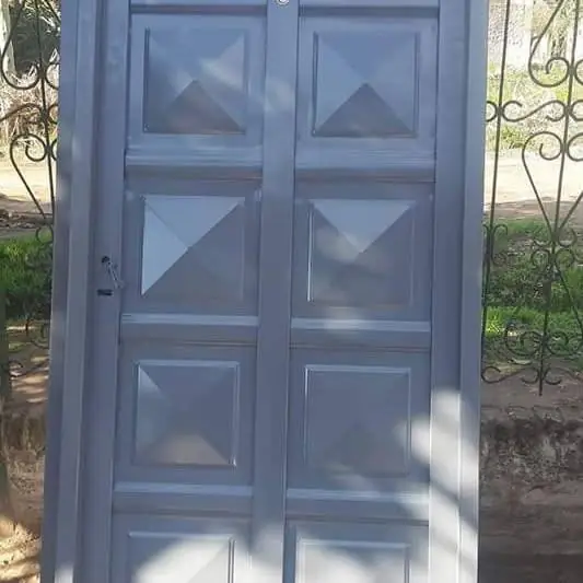 Puerta chapa simple $ 10,500. Puerta doble chapa $ 12,000. portones. wtsp