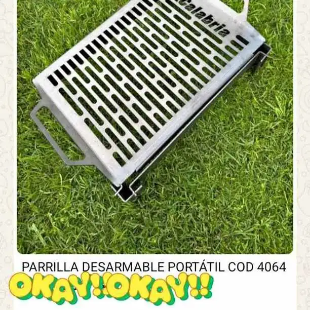 Parrilla desarmable portátil Calabria