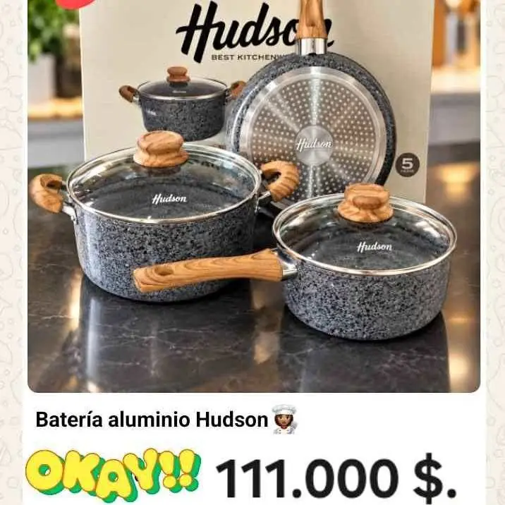 Bateria de cocina Hudson