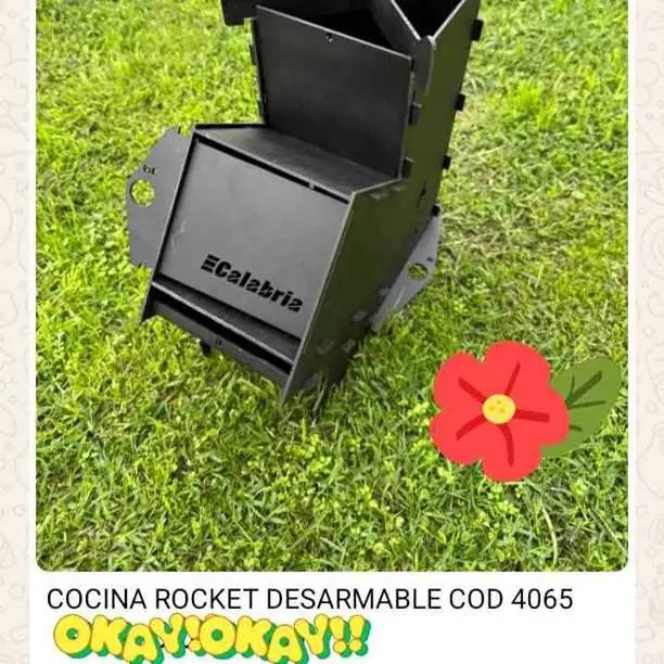 Parrilla Rochet. Desarmable