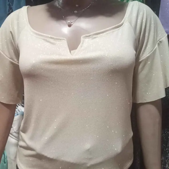 Blusa con brillo
