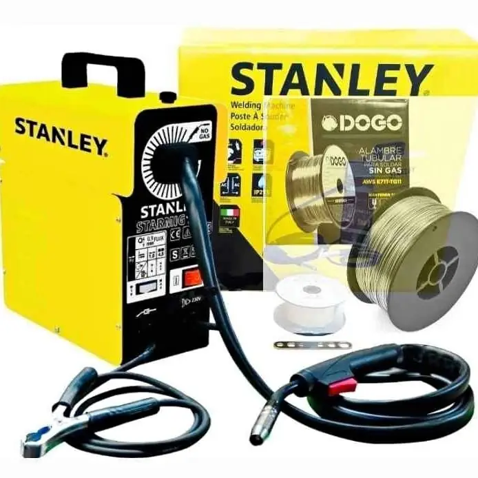Combo soldadora Stanley starmig 130AMPERS + línea outlet fueren exhibidas