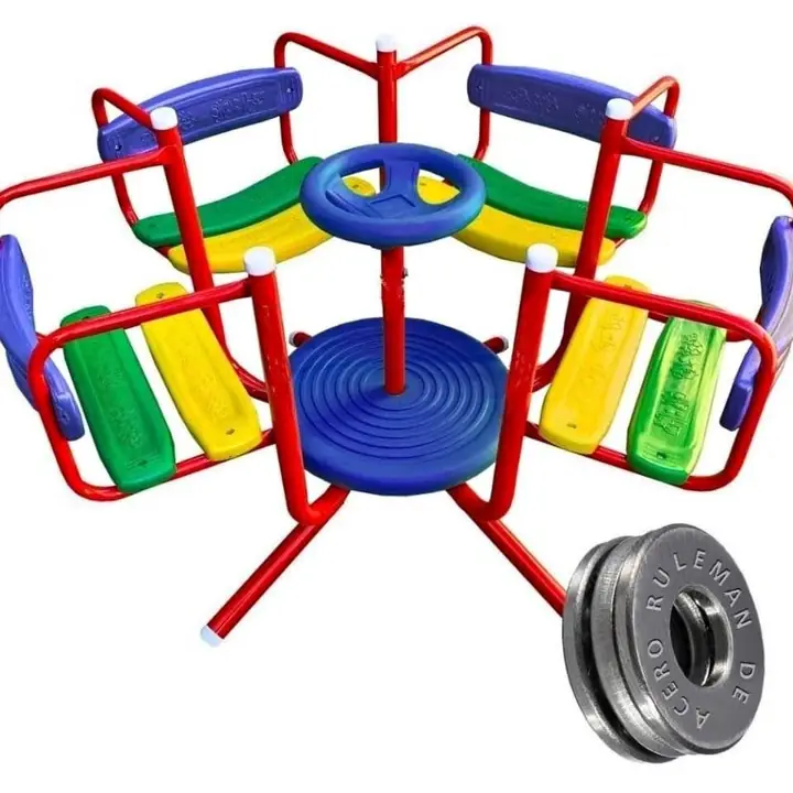 Calesita Infantil Super Caño Reforzado Exterior / Interior! Día del Niño! Entrega inmediata!