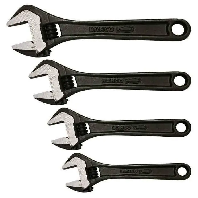 Set de 4 Llaves Francesas Bahco 8070/71/72/73 6 ,8 ,10 ,12. entrega inmediata! envios