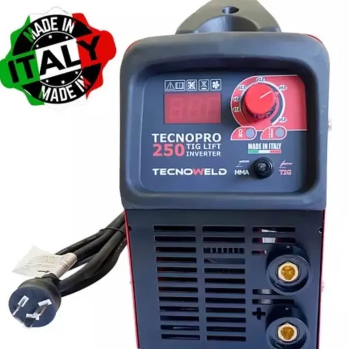 Soldadora tecnoweld pro 250 mma Tig lift ITALIANAS