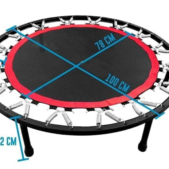 Mini Trampolin Profesional 1mts Gimnasia Fitness Profesional 120kg! Entrega Inmediata! Envíos!