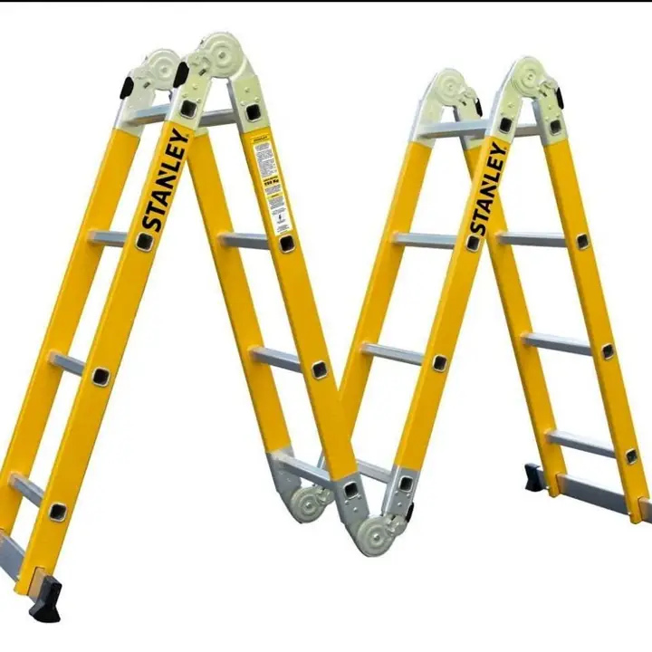 Escalera Articulada Dieléctrica Stanley 16 Escalones 4x4 nuevas!