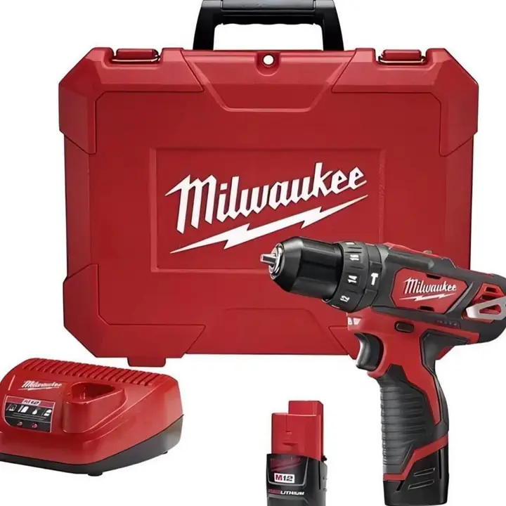Taladro Percutor Milwaukee Atornilla 12v 2baterias 2408-259a
