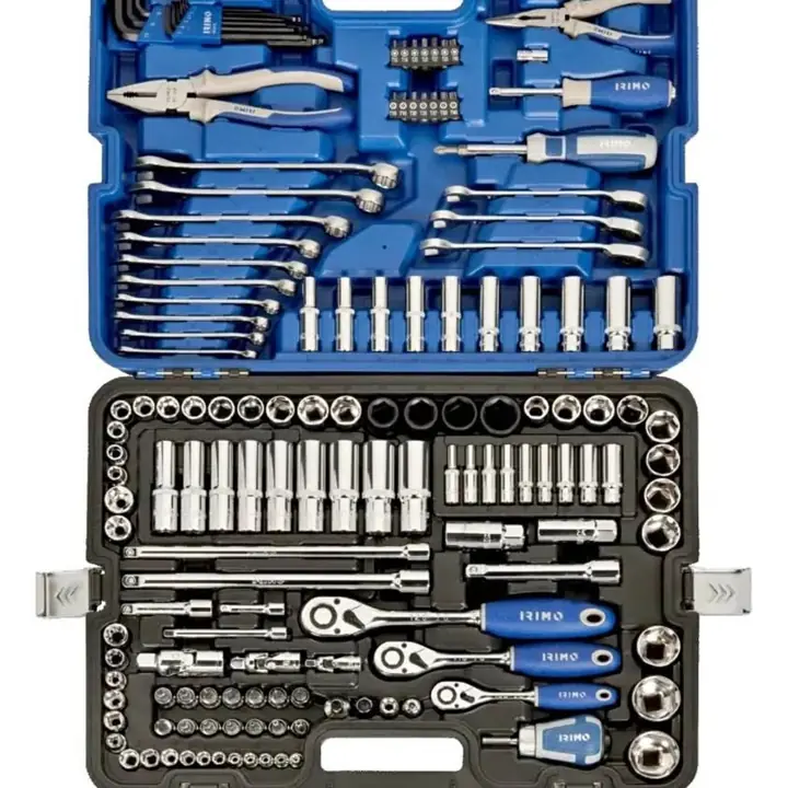 Set Juego Herramientas Caja de Tubos Irimo 164pz Tipo Racing