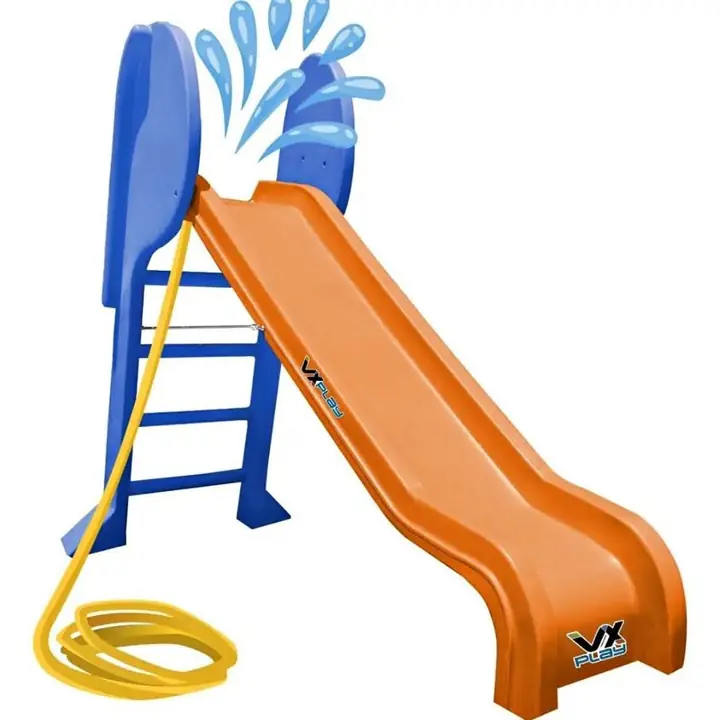 Tobogan 4 Escalones Vxplay Plegable 2 en 1 Pileta Agua