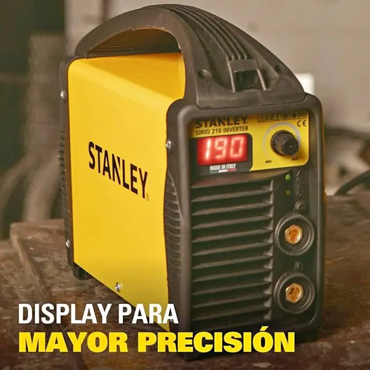 OUTLET Soldadora Inverter Stanley 190 Amp Sirio 210 Origen Italia 220V Garantía!