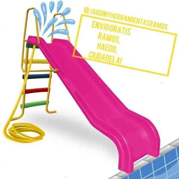 Tobogan Acuático 4 Escalones Rotomoldeo Pileta Agua! ENVIOS!