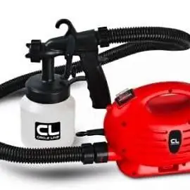 Pistola de pintura Potencia: 650w Tamaño del pico: 2,5 mm 600 ml de flujo por minuto Capacidad: 800